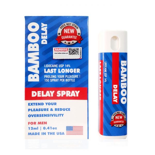 Xịt chống xuất tinh sớm Bamboo Delay Spray USA,