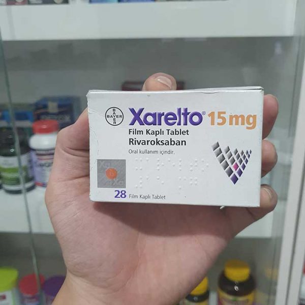 Xarelto 15mg (Rivaroxaban) Thuốc chống đông máu, Hộp 28 viên