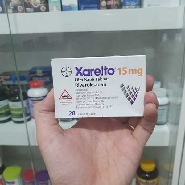 Xarelto 15mg (Rivaroxaban) Thuốc chống đông máu, Hộp 28 viên
