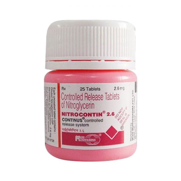 Thuốc Nitrocontin 2,6mg