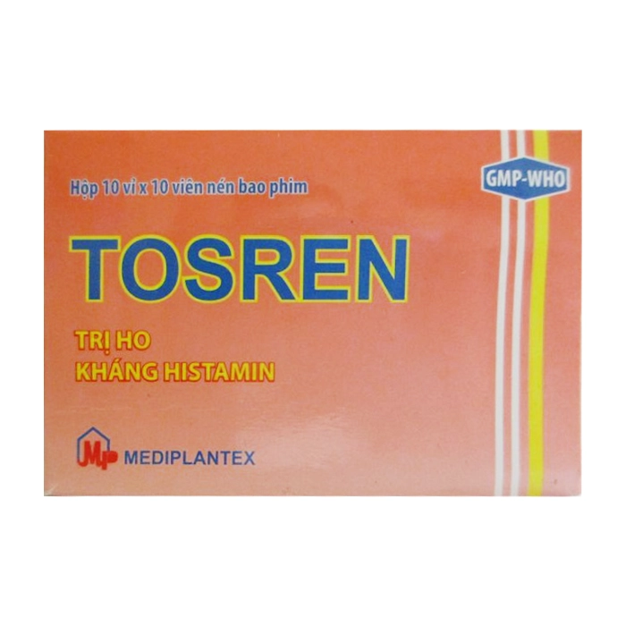 Tosren Mediplantex 10 vỉ x 10 viên