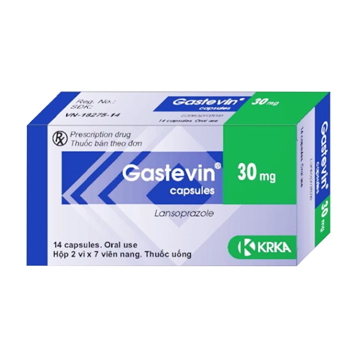 Gastevin 30mg Krka 2 vỉ x 7 viên